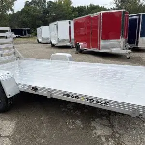 2026 BEARTRACK BTU80168F ALUMINUM DECK ALUMINUM WHEELS SOLID END GATE 26013