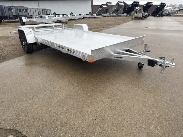 2026 BEARTRACK BTU80180F ALUMINUM DECK ALUMINUM WHEELS 4400LB AXLE BI-FOLD GATE 25083