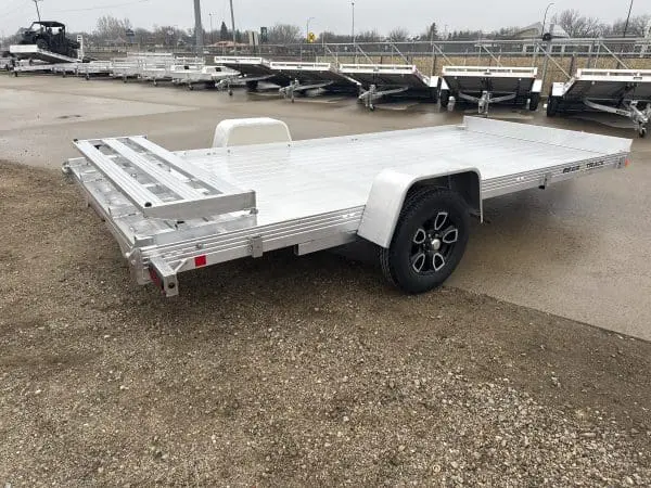 2026 BEARTRACK BTU80180F ALUMINUM DECK ALUMINUM WHEELS 4400LB AXLE BI-FOLD GATE 25083