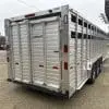2026 DURALITE 30X90 TRAILDRIVE GOOSENECK STOCK TRAILER 3-7000LB AXLES 26082