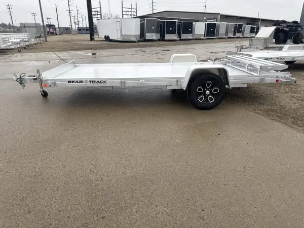 2026 BEARTRACK BTU80180F ALUMINUM DECK ALUMINUM WHEELS 4400LB AXLE BI-FOLD GATE 25083
