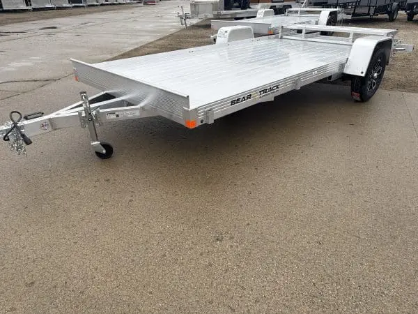 2026 BEARTRACK BTU80180F ALUMINUM DECK ALUMINUM WHEELS 4400LB AXLE BI-FOLD GATE 25083