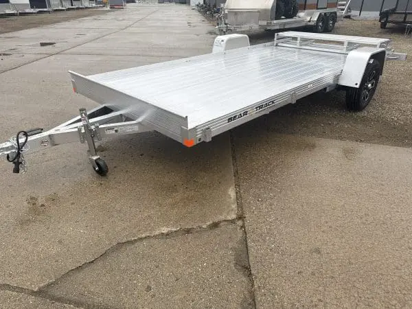 2026 BEARTRACK BTU80180F ALUMINUM DECK ALUMINUM WHEELS 4400LB AXLE BI-FOLD GATE 25088