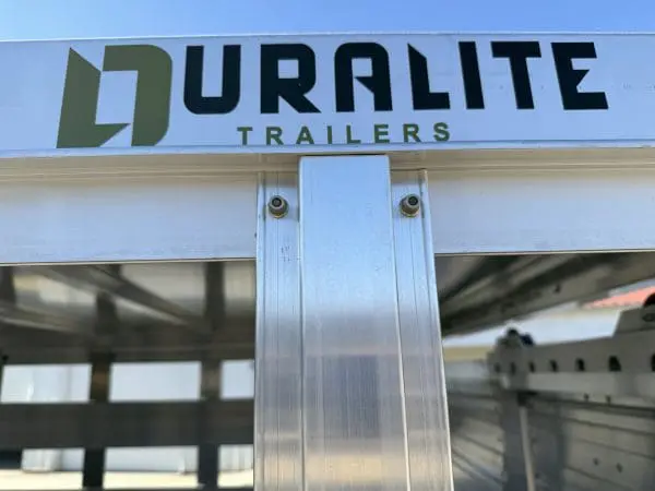 2026 DURALITE 15X80 BUMPER PULL STOCK TRAILER 2-5200LB AXLES 26081