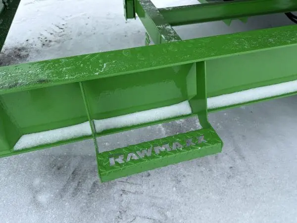 2026 RAWMAXX GDX14'X83" BUMPER PULL DUMP TRAILER 2-7000 LB AXLES LIMON GREEN 26092