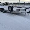 2026 NORDTEK 82X18 FOOT HYDRAULIC TILT BED 2-5200LB AXLES STEEL WHEELS 25092