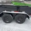 2026 RAWMAXX SDX 60"X10' BUMPER PULL DUMP TRAILER 2-3500 LB AXLES JET BLACK 26090
