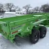 2026 RAWMAXX GDX14'X83" BUMPER PULL DUMP TRAILER 2-7000 LB AXLES LIMON GREEN 26092
