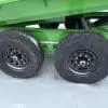 2026 RAWMAXX GDX14'X83" BUMPER PULL DUMP TRAILER 2-7000 LB AXLES LIMON GREEN 26092
