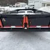 2026 RAWMAXX LPX14'X83" BUMPER PULL DUMP TRAILER 2-7000 LB AXLES JET BLACK 26088