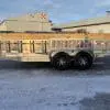 2026 NORDTEK 82X16 FOOT DUMP TRAILER WITH 2-7000LB AXLES, ALUM WHEELS, HYDRAULIC JACK 25095