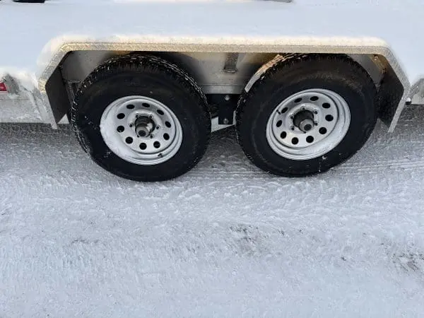 2026 NORDTEK 82X18 FOOT HYDRAULIC TILT BED 2-5200LB AXLES STEEL WHEELS 25092
