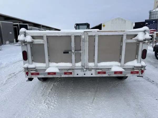 2026 NORDTEK 82X14 FOOT DUMP TRAILER WITH 2-7000LB AXLES, STEEL WHEELS 25096