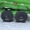 2026 RAWMAXX GDX14'X83" BUMPER PULL DUMP TRAILER 2-7000 LB AXLES LIMON GREEN 26092