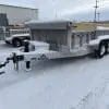 2026 NORDTEK 82X14 FOOT DUMP TRAILER WITH 2-7000LB AXLES, STEEL WHEELS 25096