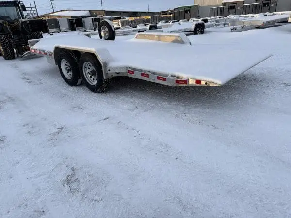 2026 NORDTEK 82X18 FOOT HYDRAULIC TILT BED 2-5200LB AXLES STEEL WHEELS 25092