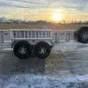2026 NORDTEK 82X16 FOOT DUMP TRAILER WITH 2-7000LB AXLES, ALUM WHEELS, HYDRAULIC JACK 25095
