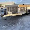 2026 NORDTEK 82X16 FOOT DUMP TRAILER WITH 2-7000LB AXLES, ALUM WHEELS, HYDRAULIC JACK 25095