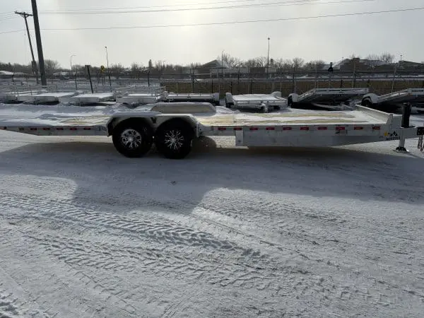 2026 NORDTEK 82X26 HYDRAULIC TILT BED 2-8000LB AXLES ALUM WHEELS, HYDRAULIC JACK 25097