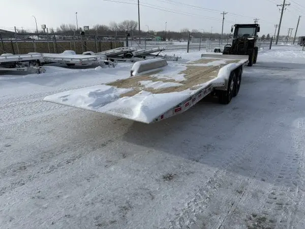 2026 NORDTEK 82X26 HYDRAULIC TILT BED 2-8000LB AXLES ALUM WHEELS, HYDRAULIC JACK 25094