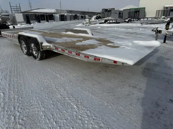 2026 NORDTEK 82X26 HYDRAULIC TILT BED 2-8000LB AXLES ALUM WHEELS, HYDRAULIC JACK 25094