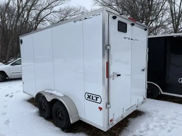2026 STEALTH 7X14 XLT PRO ENCLOSED TRAILER WITH 2-3500LB AXLES 26097