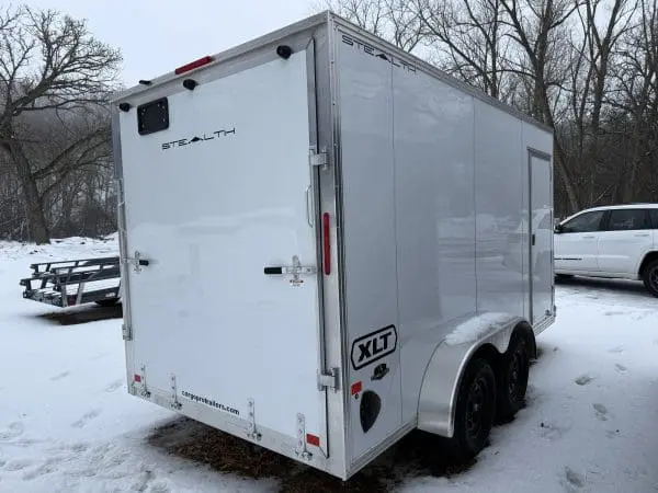 2026 STEALTH 7X14 XLT PRO ENCLOSED TRAILER WITH 2-3500LB AXLES 26097