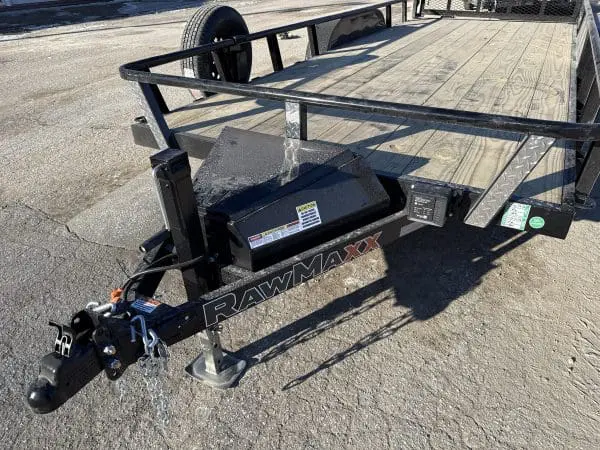 2026 RAWMAXX 18X83 UTX TANDEM AXLE UTILITY TRAILER 2-3500LB AXLES RO0871