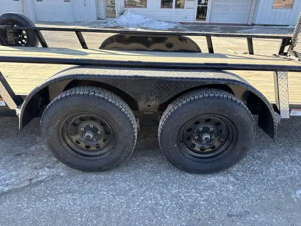 2026 RAWMAXX 18X83 UTX TANDEM AXLE UTILITY TRAILER 2-3500LB AXLES RO0871