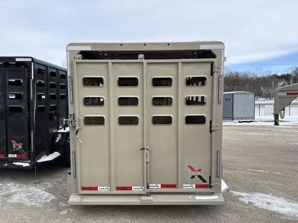 2026 EAGLE X 16'X6'8" LIVESTOCK TRAILER WITH 2-3500LB AXLES RO0767