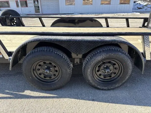 2026 RAWMAXX 18X83 UTX TANDEM AXLE UTILITY TRAILER 2-3500LB AXLES RO0896