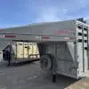 2026 EAGLE X 24'X6'8" LIVESTOCK TRAILER WITH 2-7000LB AXLES RO0835