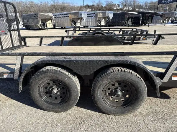 2026 RAWMAXX 18X83 UTX TANDEM AXLE UTILITY TRAILER 2-3500LB AXLES RO0871