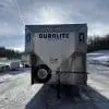 2026 DURALITE 25'X96" TRAIL DRIVE GOOSENECK STOCK TRAILER 2-7000LB AXLES RO2765