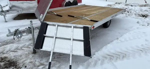 2026 BEARTRACK BTS99144S SNOWMOBILE TRAILER WITH SALT SHEILD DRIVE OFF RAMP RO1113