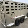 2026 EAGLE X 16'X6'8" LIVESTOCK TRAILER WITH 2-3500LB AXLES RO0767