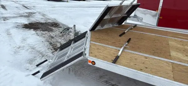 2026 BEARTRACK BTS99144S SNOWMOBILE TRAILER WITH SALT SHEILD DRIVE OFF RAMP RO1113