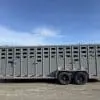 2026 EAGLE X 24'X6'8" LIVESTOCK TRAILER WITH 2-7000LB AXLES RO0835
