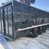 2026 EAGLE X 28'X7' LIVESTOCK TRAILER WITH 3-7000LB AXLES RO0864