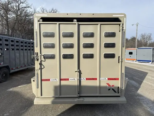 2026 EAGLE X 24'X7' LIVESTOCK TRAILER WITH 2-8000LB AXLES RO0867