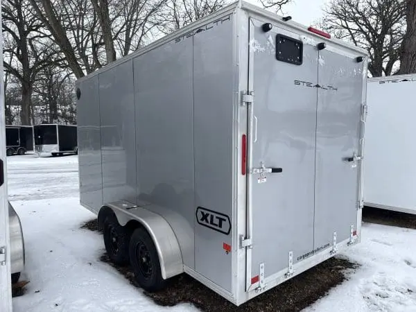 2026 STEALTH 7X14 XLT PRO ENCLOSED TRAILER WITH 2-3500LB AXLES 26096