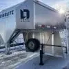 2026 DURALITE 25'X90" TRAIL DRIVE GOOSENECK STOCK TRAILER 2-7000LB AXLES RO2766