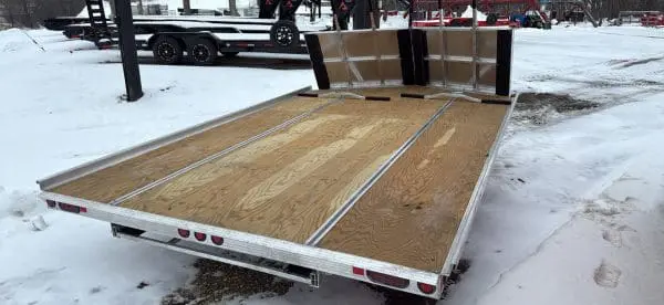 2026 BEARTRACK BTS99144S SNOWMOBILE TRAILER WITH SALT SHEILD DRIVE OFF RAMP RO1113