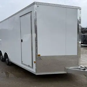 2026 STEALTH 8.5x20 UTV ENCLOSED SPREAD AXLE WITH 2-5200LB AXLES RO4672