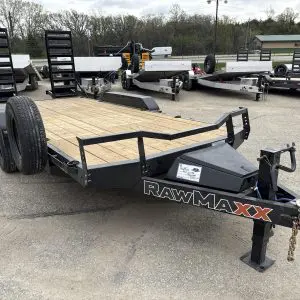 2026 RAWMAXX ECX16BP14K EQUIPMENT/CAR HAULER WITH 2-7000LB AXLES RO2299