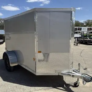 2026 STEALTH 5X8 ENCLOSED WITH DOUBLE BARN DOORS 3500LB AXLE RO8836