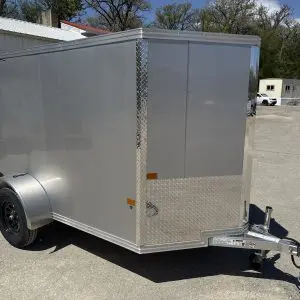 2026 STEALTH 5X8 ENCLOSED WITH REAR RAMP DOOR 3500LB AXLE RO8835