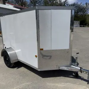 2026 STEALTH 5X8 ENCLOSED WITH REAR RAMP DOOR 3500LB AXLE RO8777