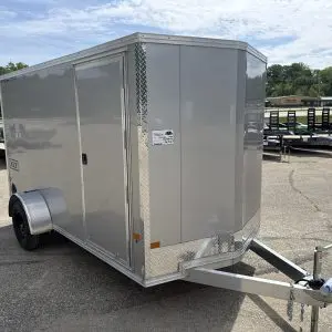 2026 STEALTH 6X12 XLT SINGLE AXLE ENCLOSED TRAILER 3500LB AXLE STEEL WHEELS RO9949