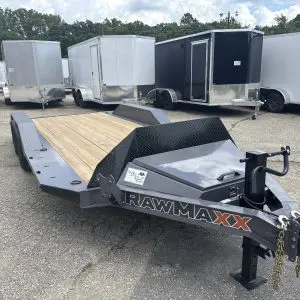 2026 RAWMAXX SLX16X102 BUMPER PULL STEALTH X WITH 2-5200LB AXLES RO4045